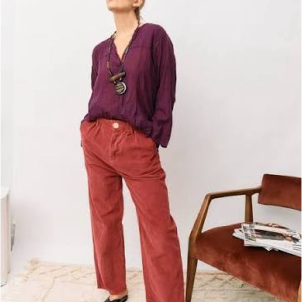 Rudy Jude Sal Trousers in BUTTER YELLOW corduroy - size 3
